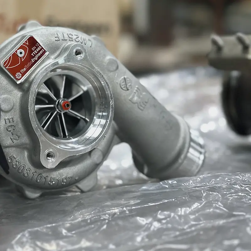Upgrade turbocharger compressor housing and billet wheel